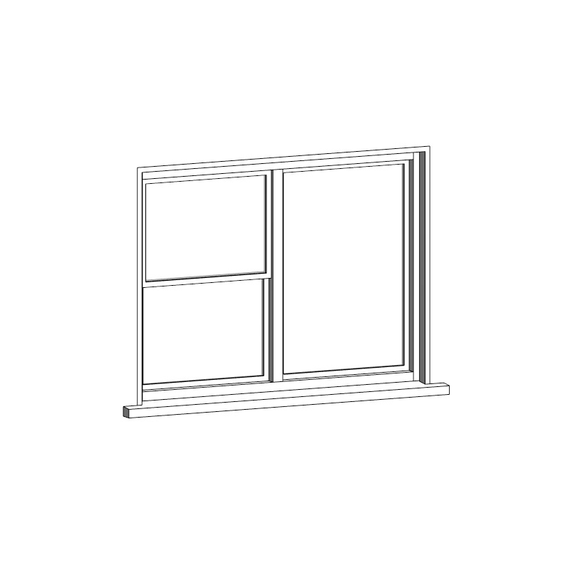 Double Hung Window – DO – Revit Library